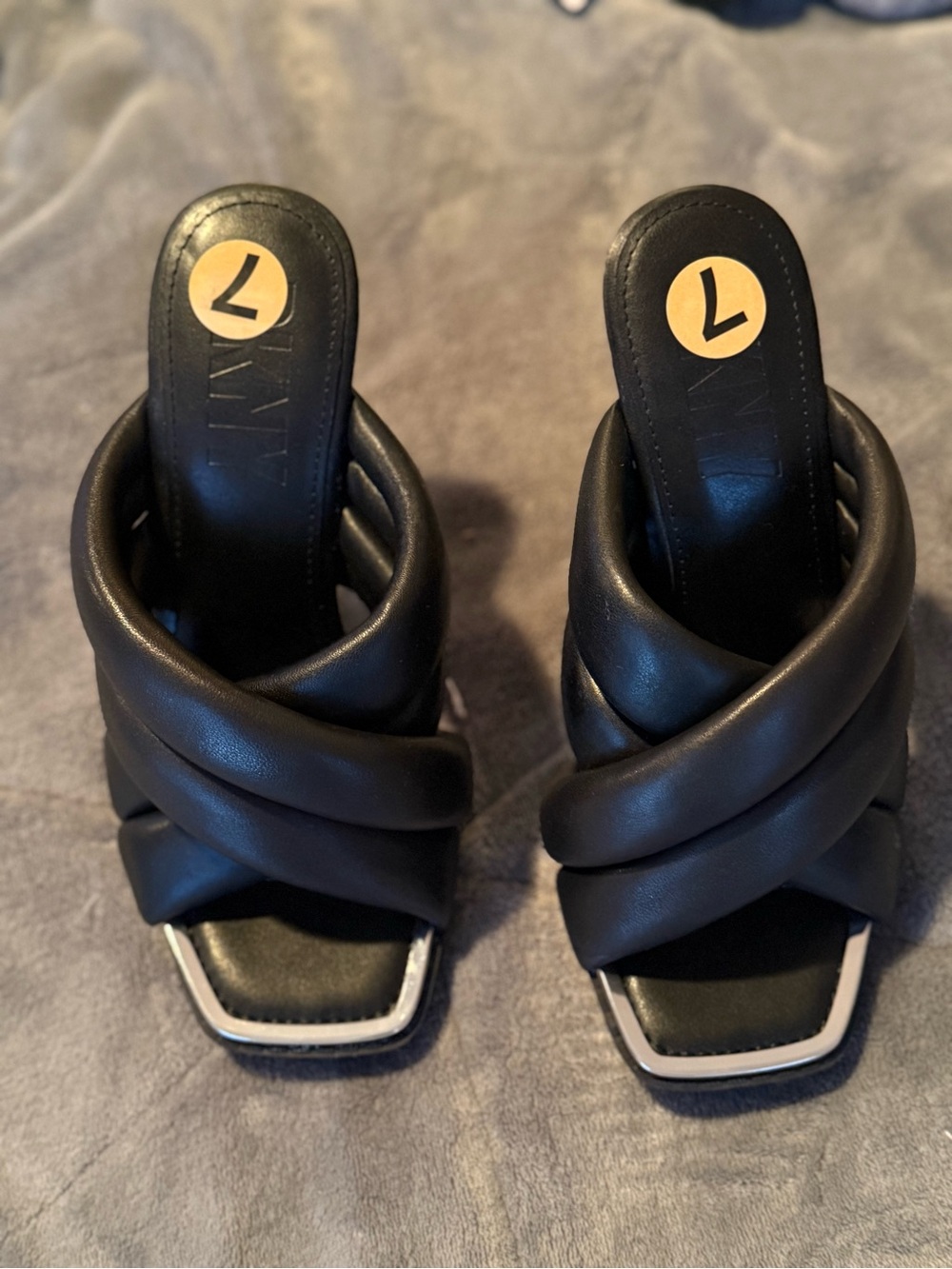 DKNY Madena Puff-Strap Sandals